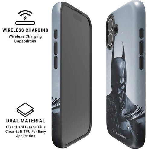 DC Comics Arkham Origins Batman iPhone 16 Plus Magsafe Impact Case